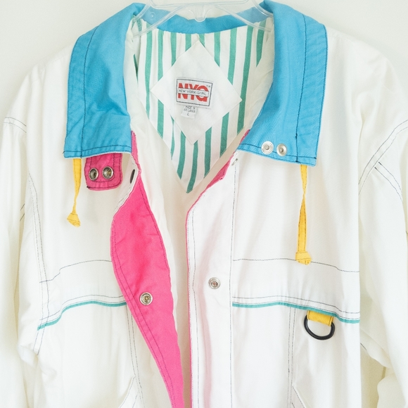 Vintage New York Girl (NYG) 80s Jacket, size Lg - Picture 6 of 14